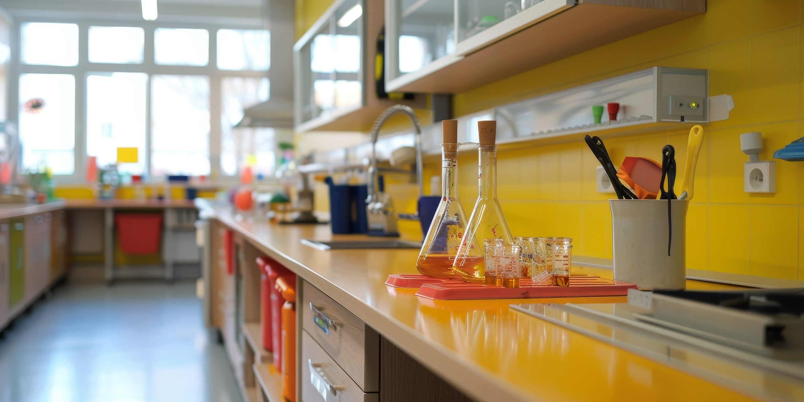 laboratory-glassware-interior-modern-laboratory-shallow-depth-field